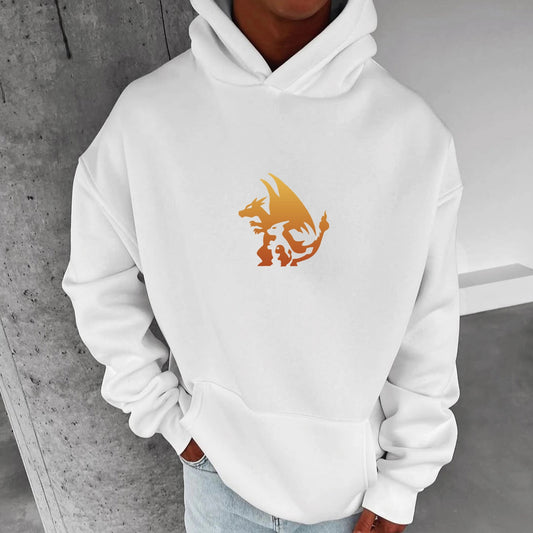 Pokémon Unisex Anime Charizard Hoodie-Anime x kingdom