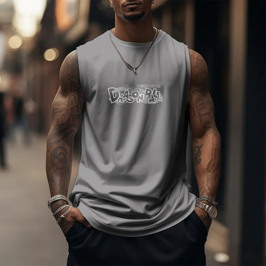 Unisex Anime Graphic Streetwear Vintage Gym Tank Top