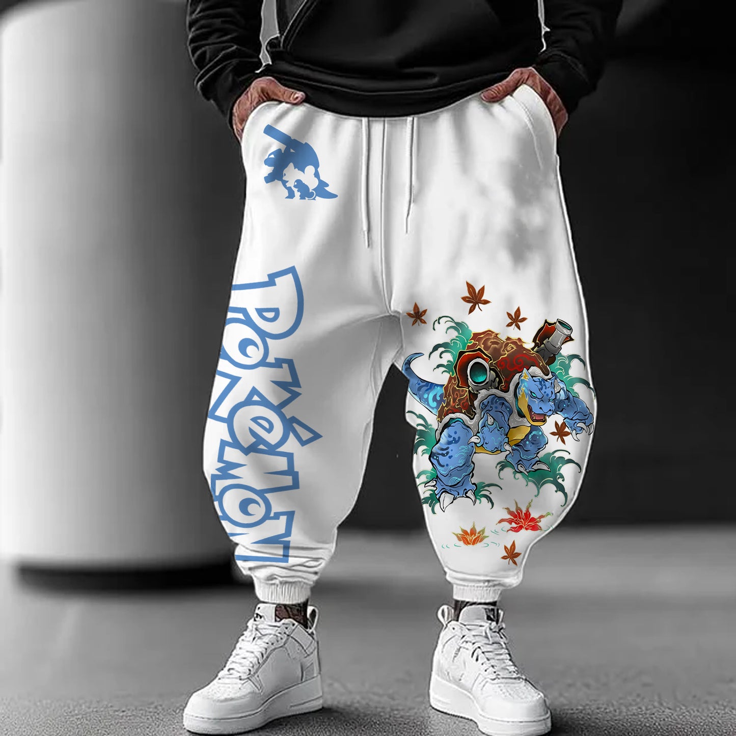 Unisex Casual Anime Streetwear Pants-comicclothing