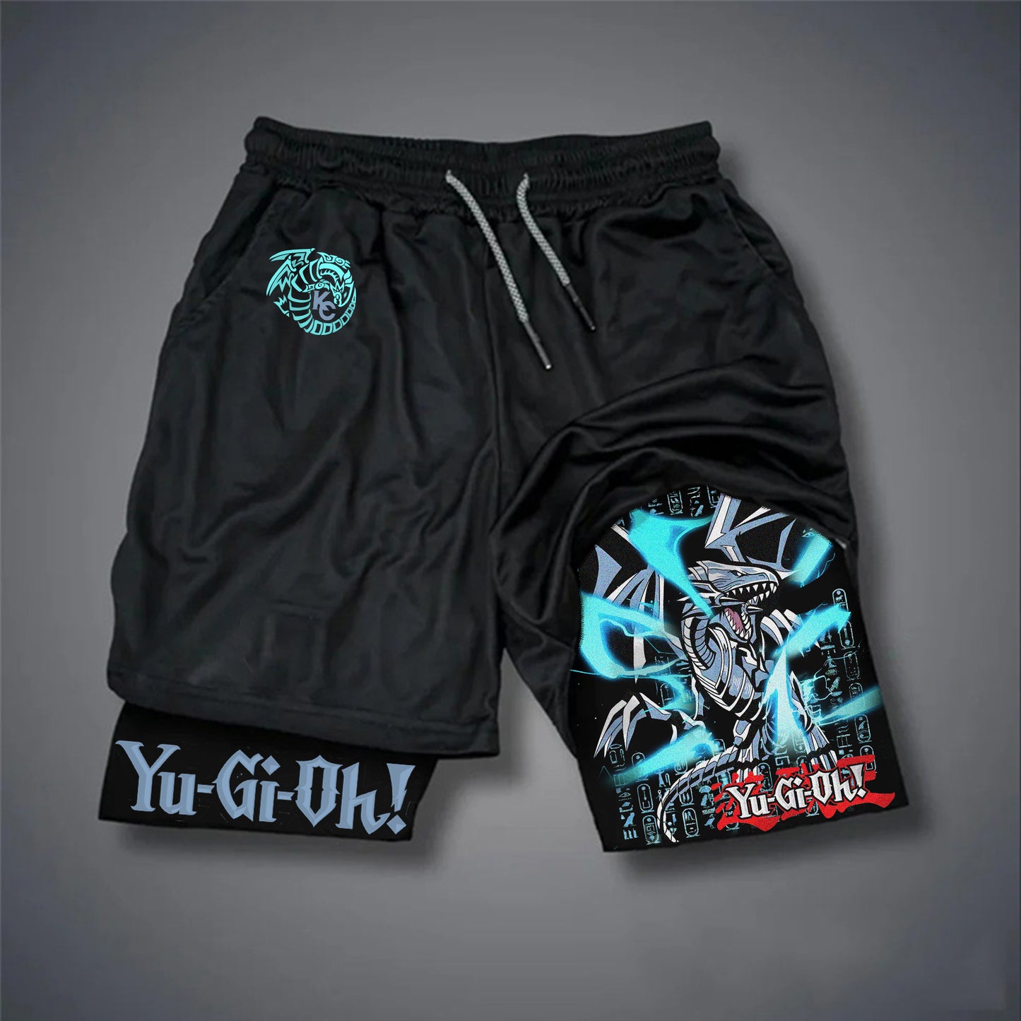 Unisex "Yu-Gi-Oh!" Anime Style Retro Shorts