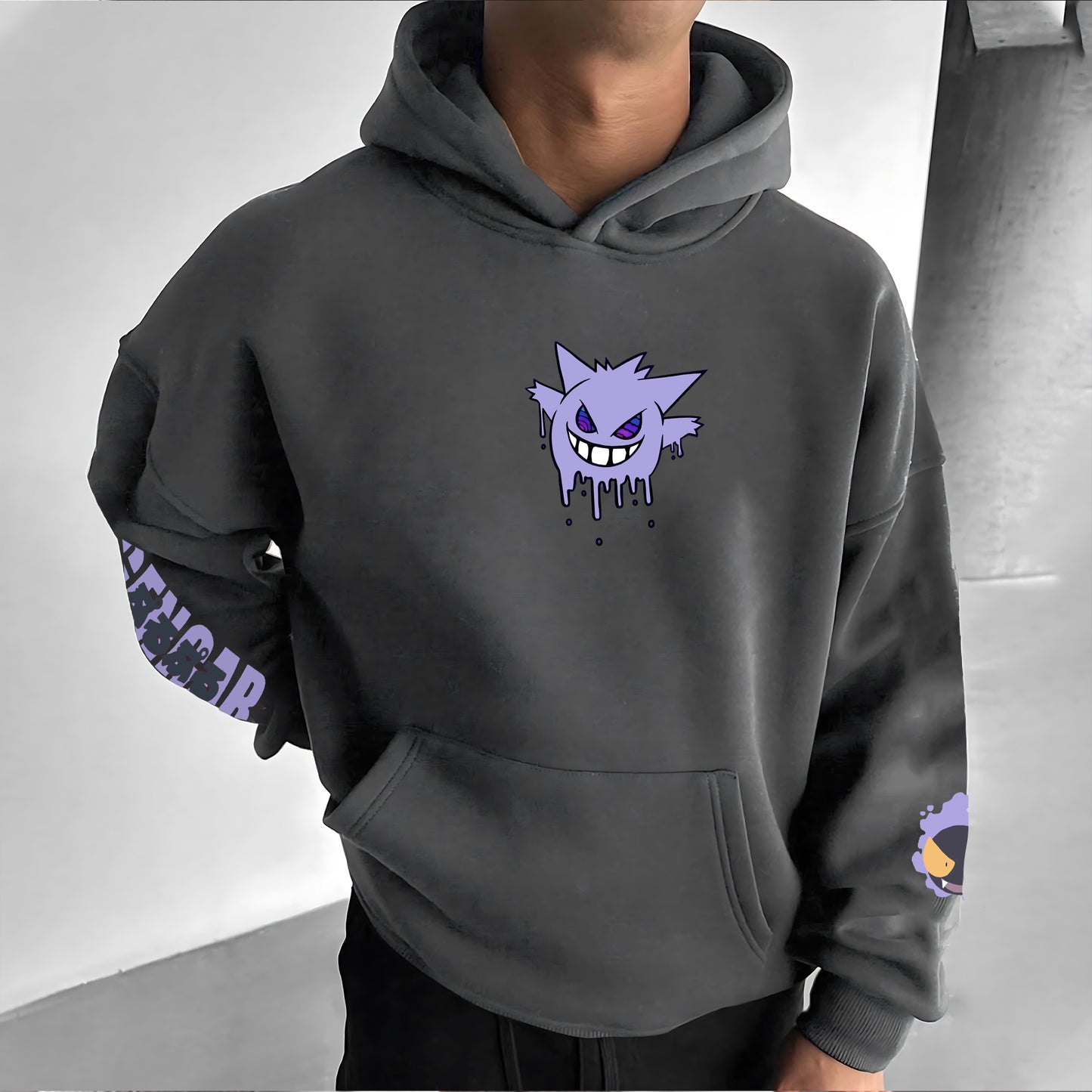 Unisex Anime Graphic Streetwear Vintage Hoodie