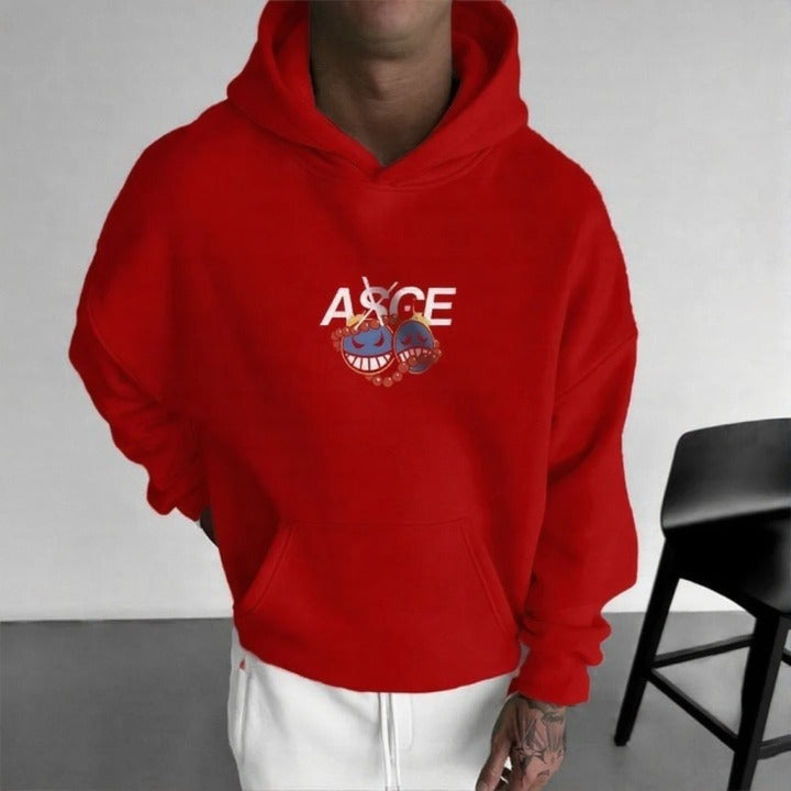 Unisex Anime Graphic Streetwear Vintage Hoodie-Anime x kingdom