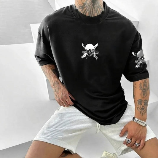 Unisex Anime Inspired Vintage T-Shirt-Anime x kingdom