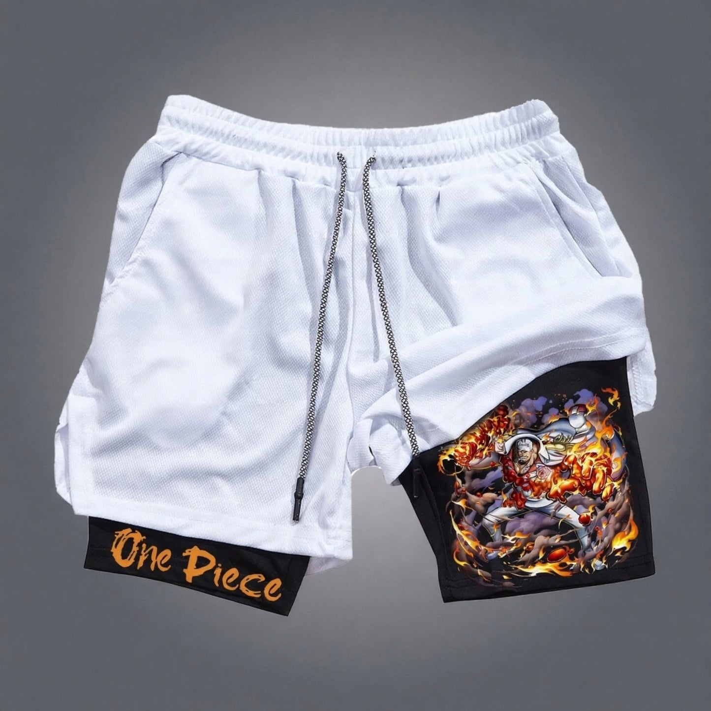 Unisex Casual Anime Streetwear Shorts-Anime x kingdom