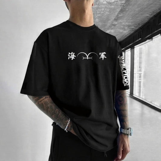 Unisex Anime Inspired Vintage T-Shirt-Anime x kingdom