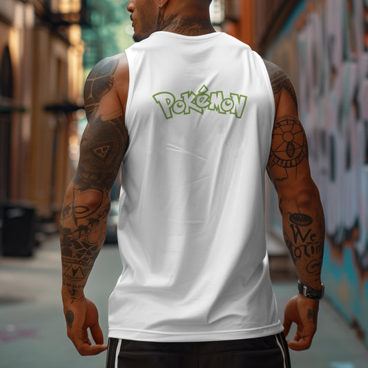 Unisex Casual Anime Tank Top