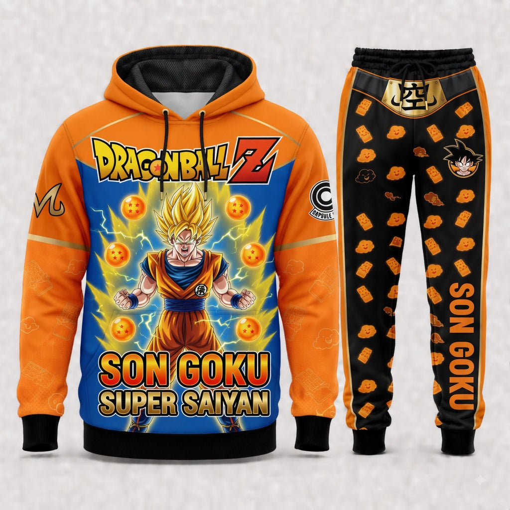Limited edition! Gifts for Fans - Hoodie & Sweatpants Set -7DGGOKU
