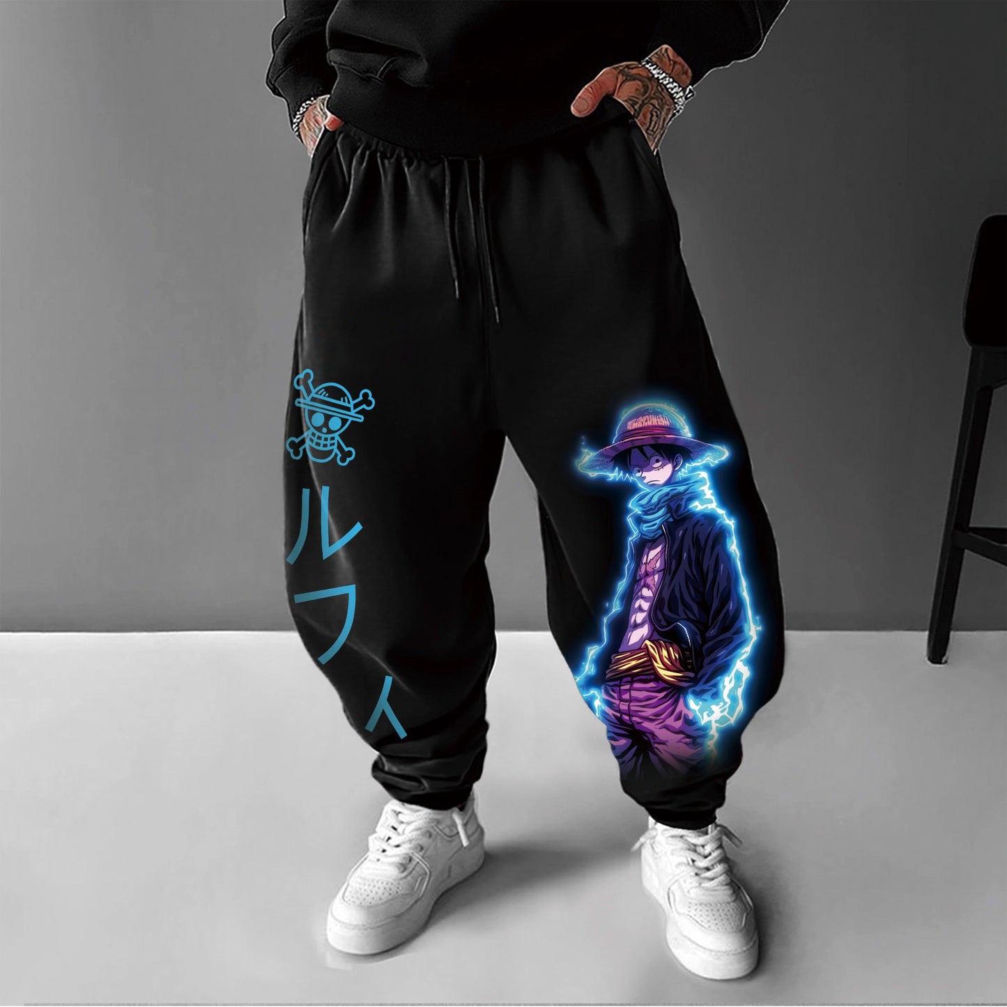 Unisex Anime Inspired Vintage Pants丨-Anime x kingdom