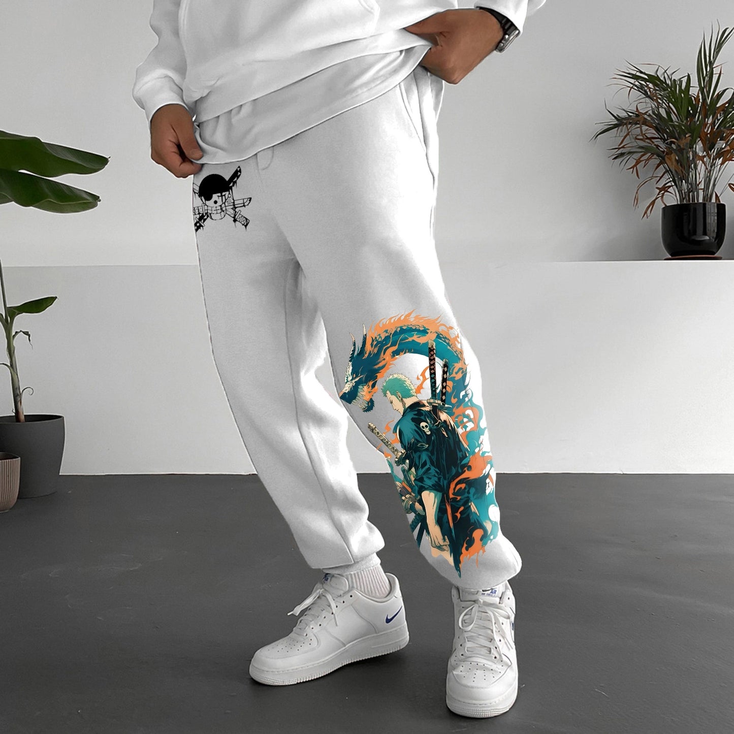 Unisex Anime Inspired Vintage Pants丨-Anime x kingdom