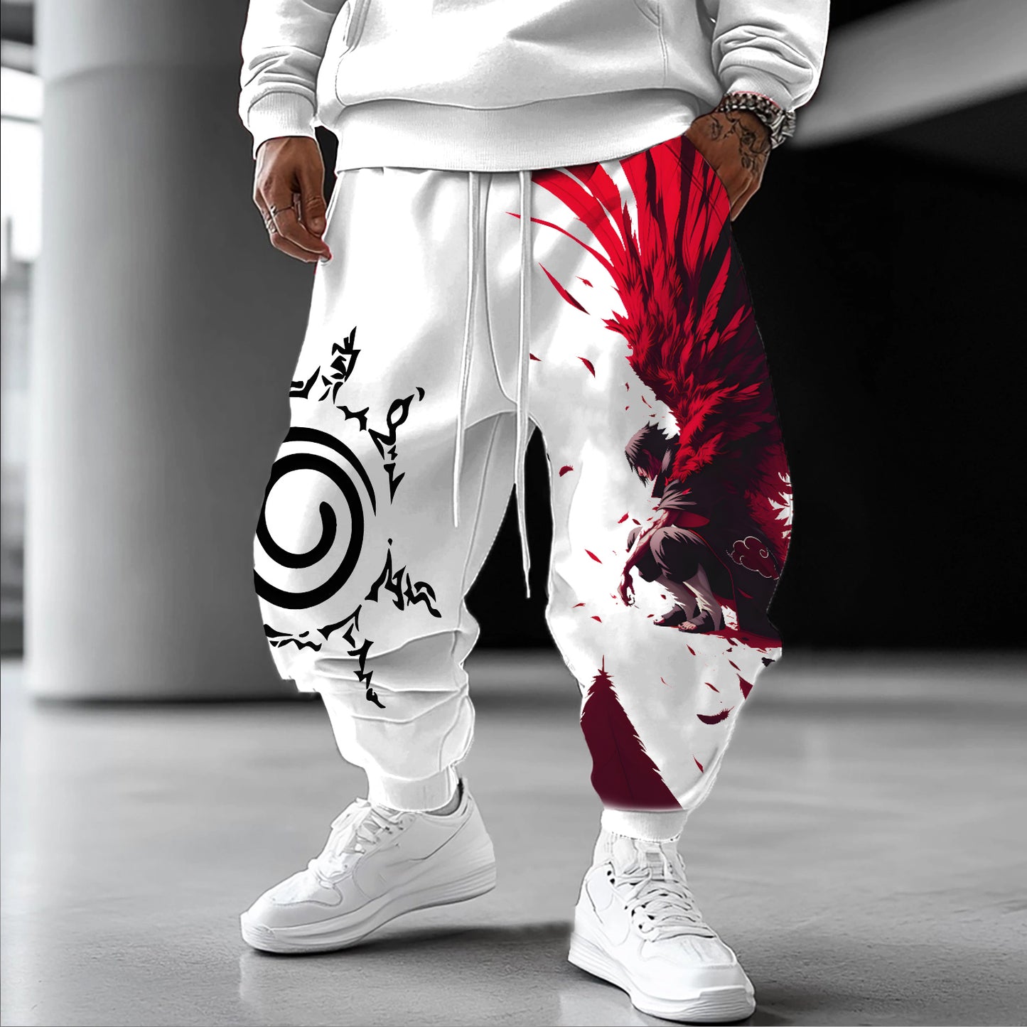 Unisex Casual Anime Streetwear Pants-comicclothing