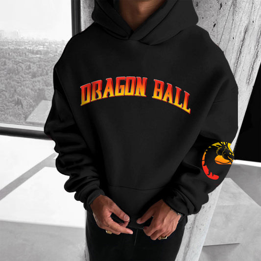 Unisex Anime Print Casual Oversized Hoodie