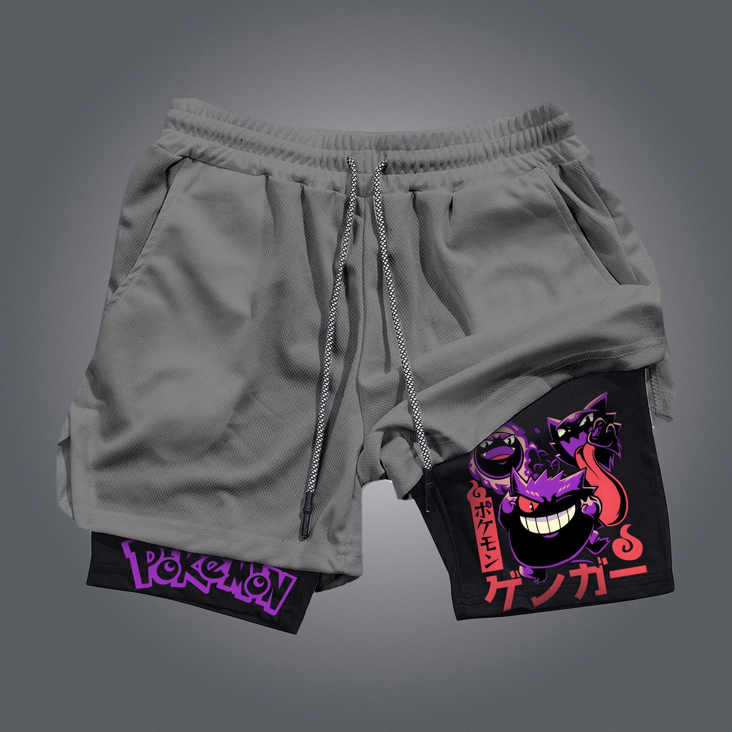 Unisex Casual Anime Streetwear Shorts-Anime x kingdom