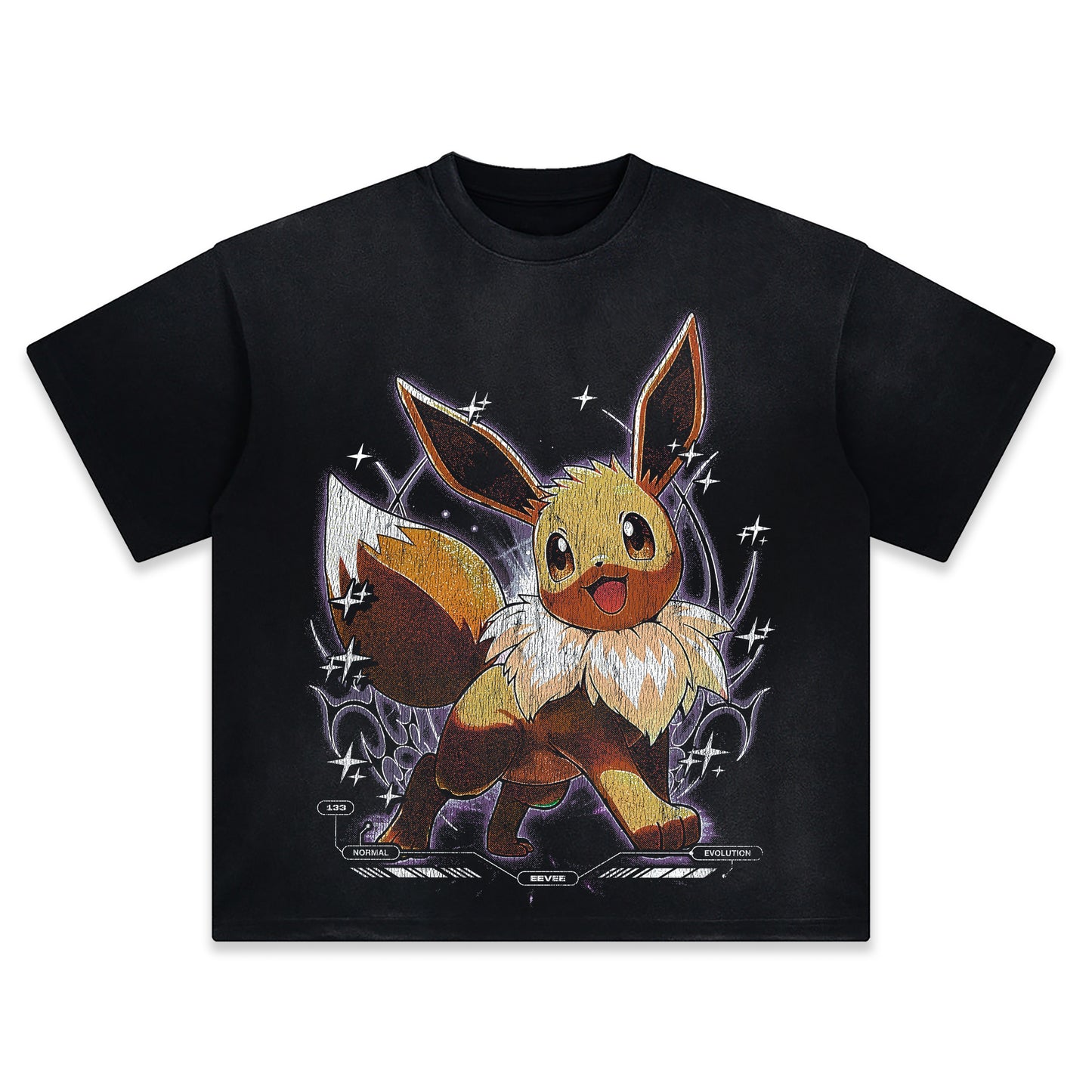 Unisex "Pokémon" Anime Inspired Vintage T-Shirt