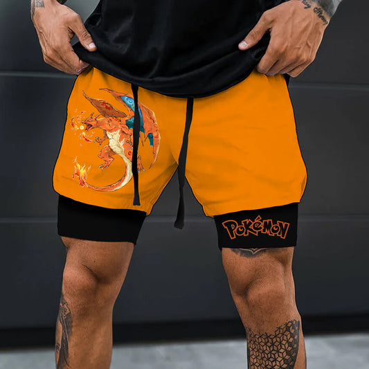 Unisex Casual Anime Streetwear Shorts-comicclothing