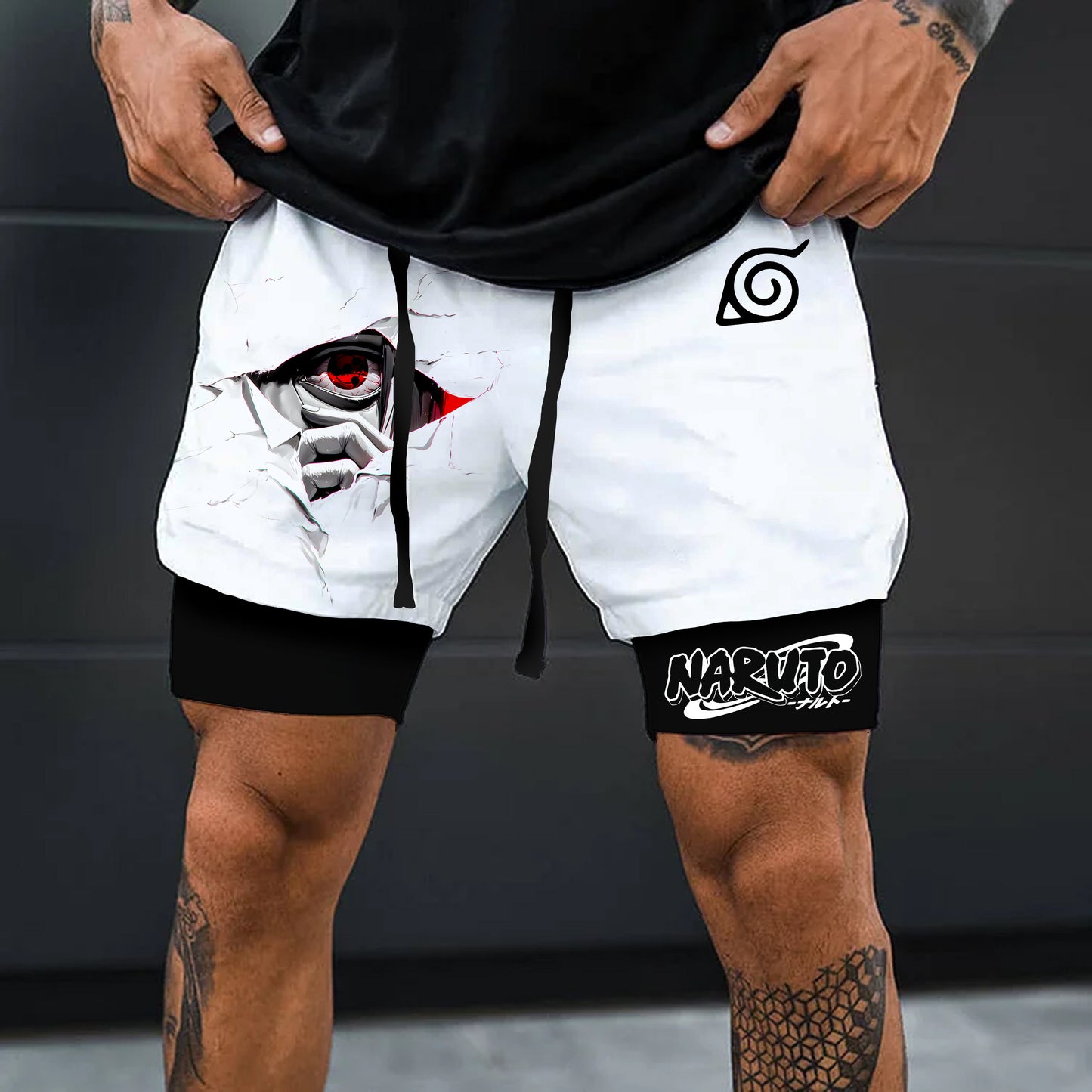 Unisex Casual Anime Streetwear Shorts-comicclothing