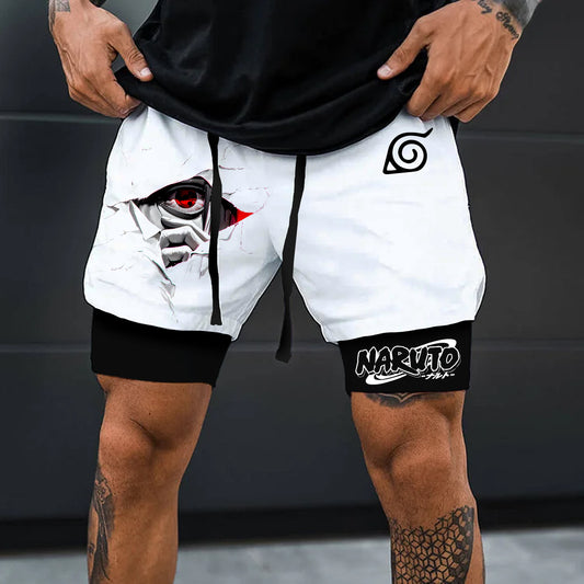 Unisex Casual Anime Streetwear Shorts-comicclothing