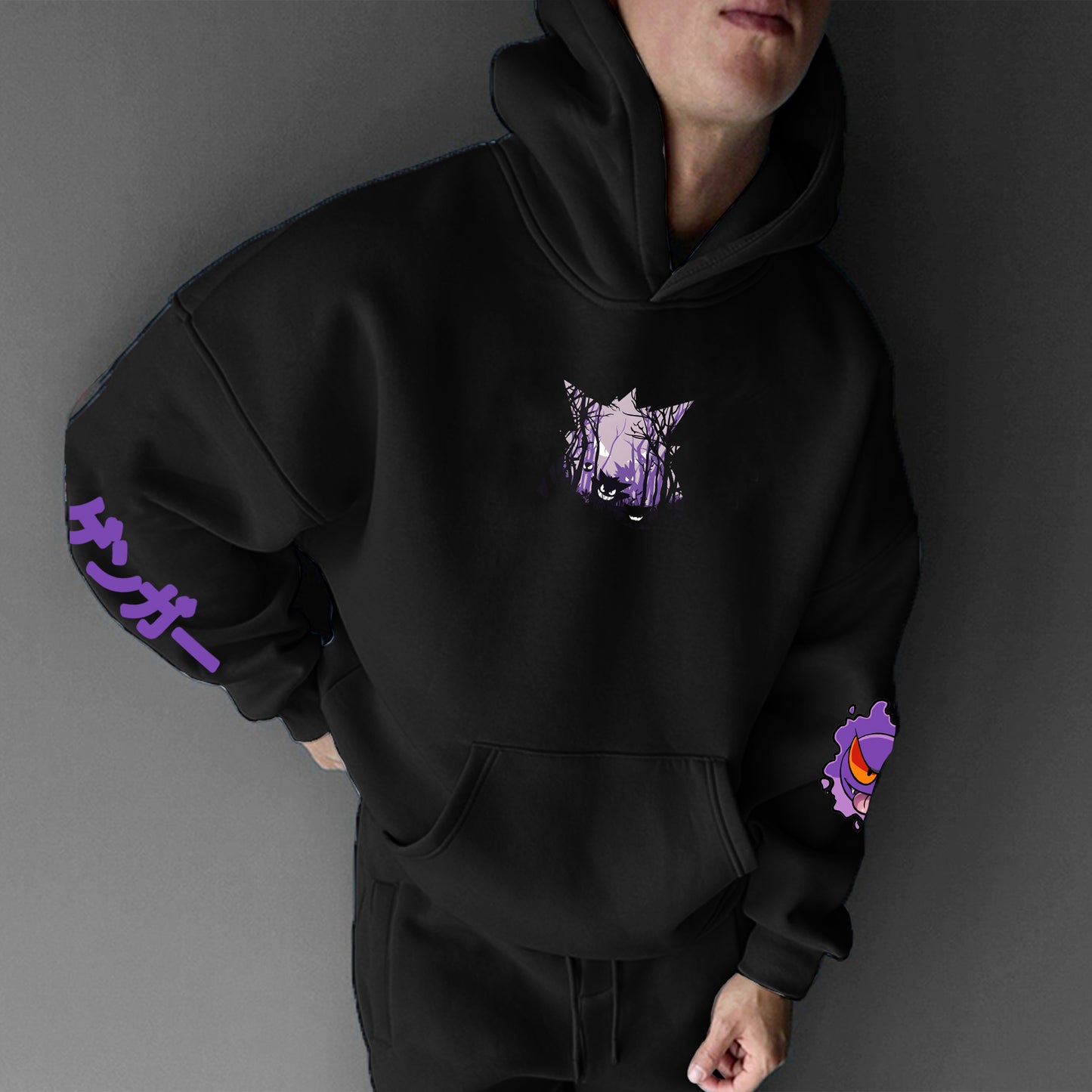 Unisex Anime Graphic Streetwear Vintage Hoodie