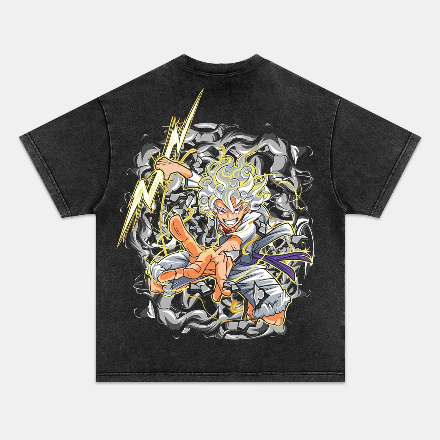 LUFFY ANIME INSPIRED VINTAGE TEE丨ONE PIECE-comicclothing