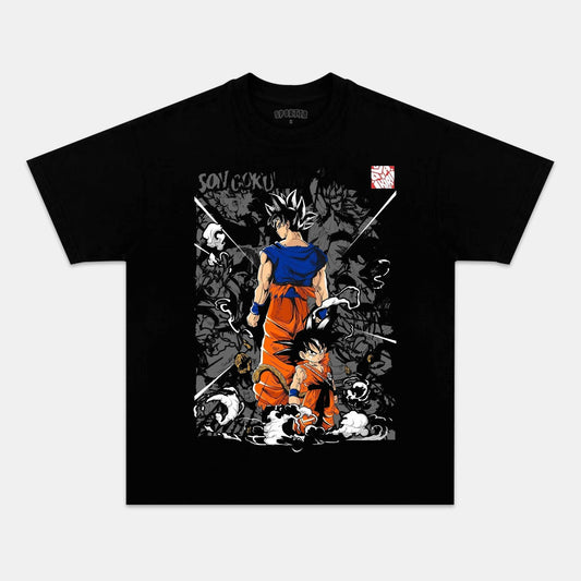 SON GOKU UNISEX ANIME INSPIRED VINTAGE T-SHIRT -comicclothing