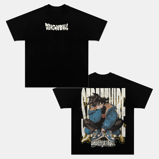 SON GOKU UNISEX ANIME INSPIRED VINTAGE T-SHIRT -comicclothing