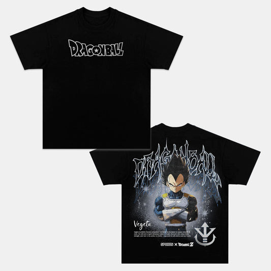VEGETA VINTAGE OVERSIZED TEE | DRAGON BALL Z-comicclothing