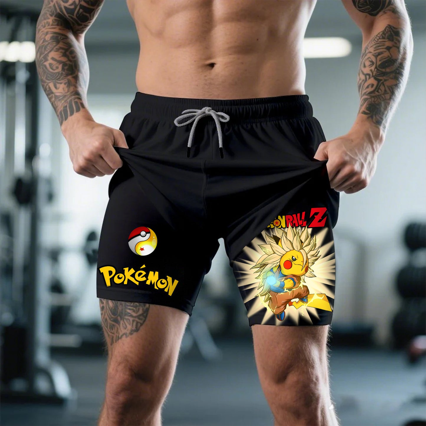 Unisex Casual Anime Streetwear Shorts 丨Pikachu X -comicclothing