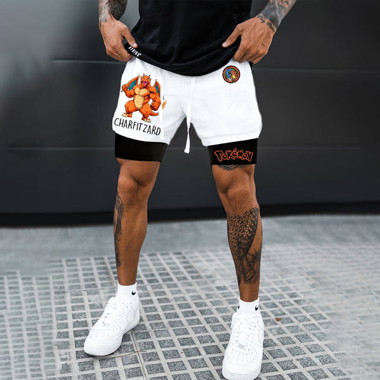 Unisex Casual Anime Streetwear Shorts