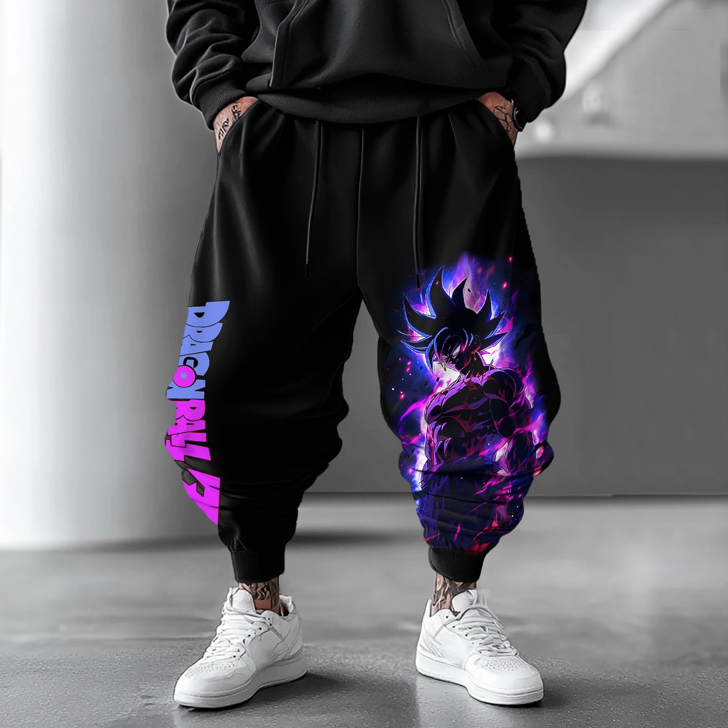 Oversized Loose Anime Harem Pants