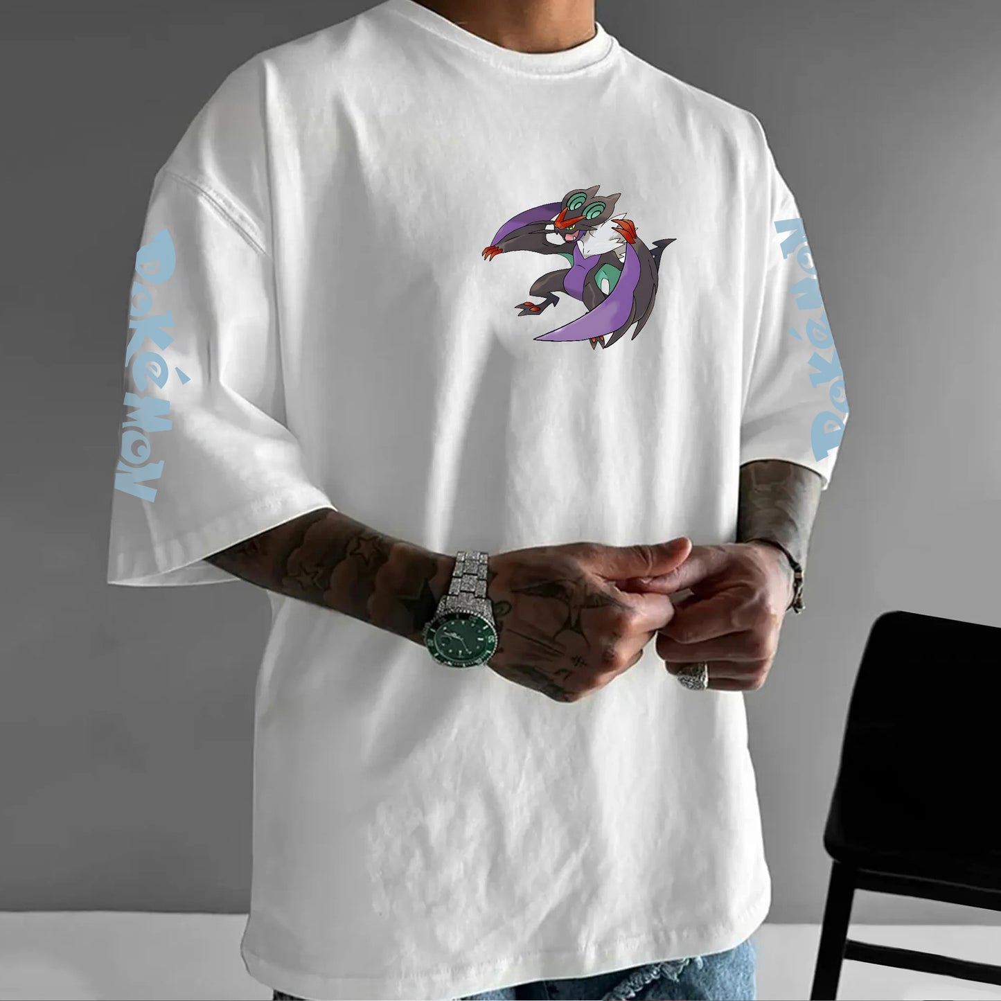 Unisex "Pokémon" Anime Inspired Vintage T-Shirt