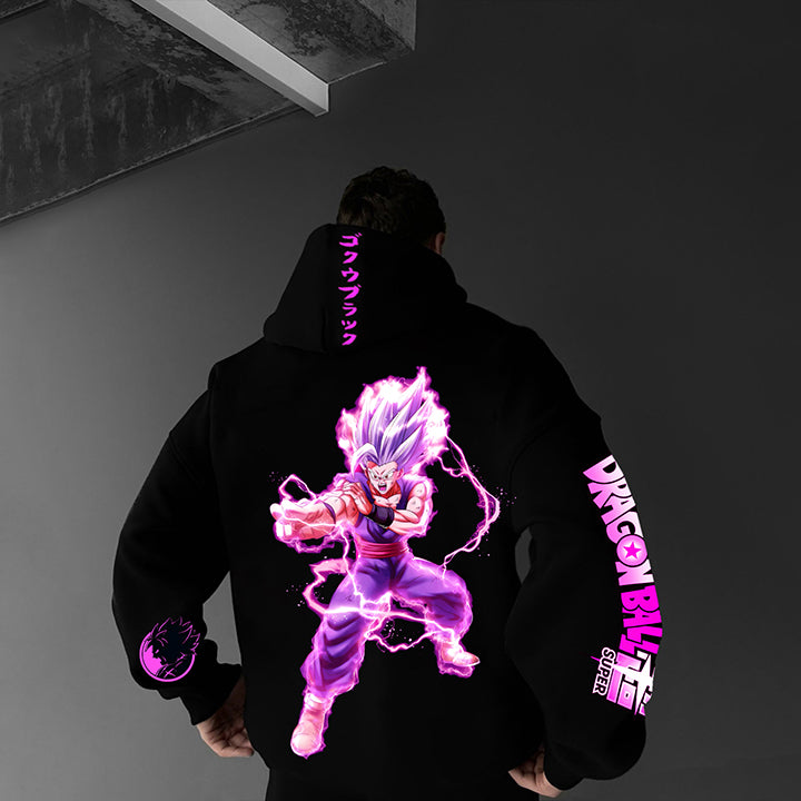 Unisex Anime Printed Casual Hoodie