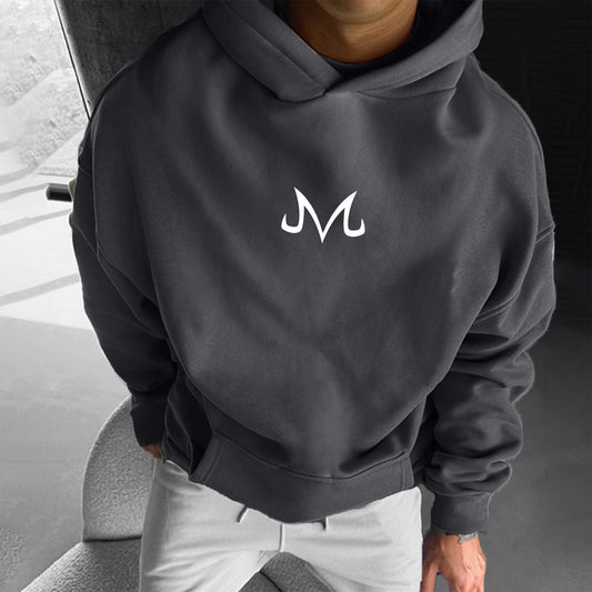 Unisex Anime Print Casual Oversized Hoodie