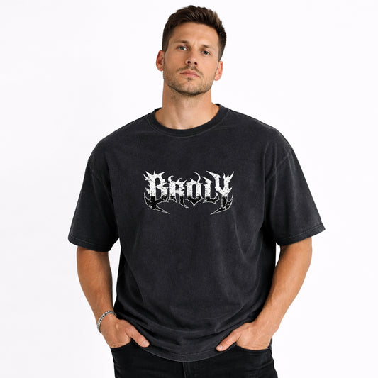 Dragon Ball Anime Broly Unisex Distressed T-Shirt