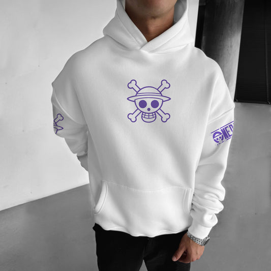 Oversized Monkey D. Gear 5 Hoodie-Anime x kingdom