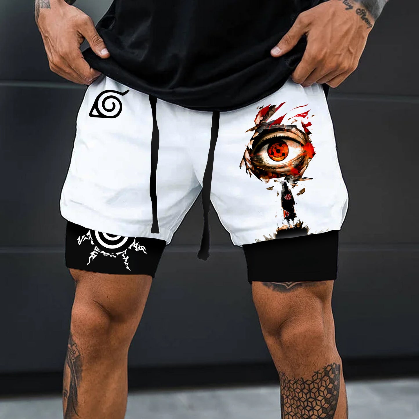 Unisex Casual Anime Streetwear Shorts-comicclothing