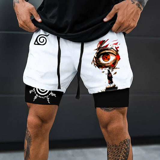 Unisex Casual Anime Streetwear Shorts-comicclothing