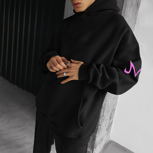 Unisex Anime Print Casual Oversized Hoodie