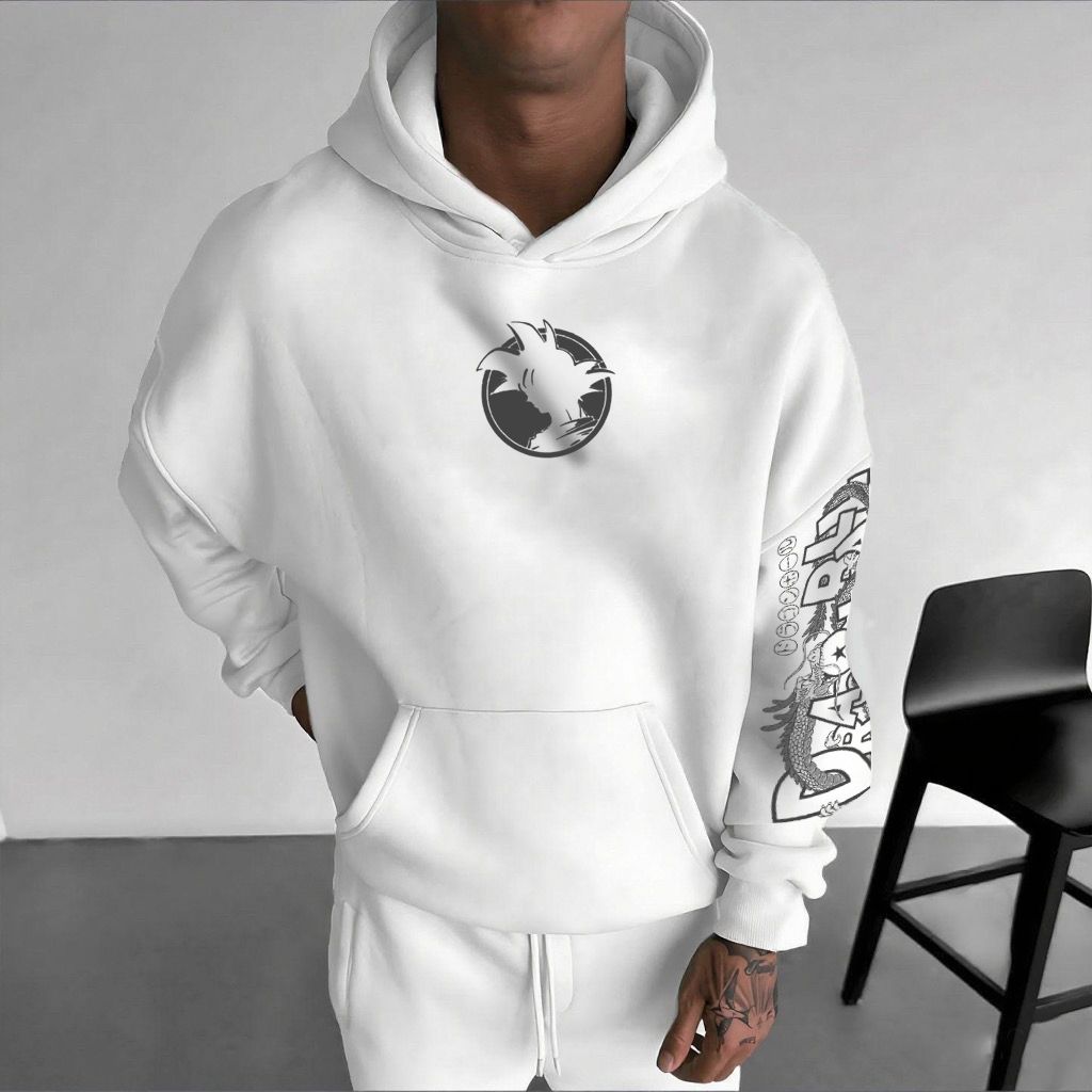 Unisex Anime Graphic Streetwear Hoodie-comicclothing