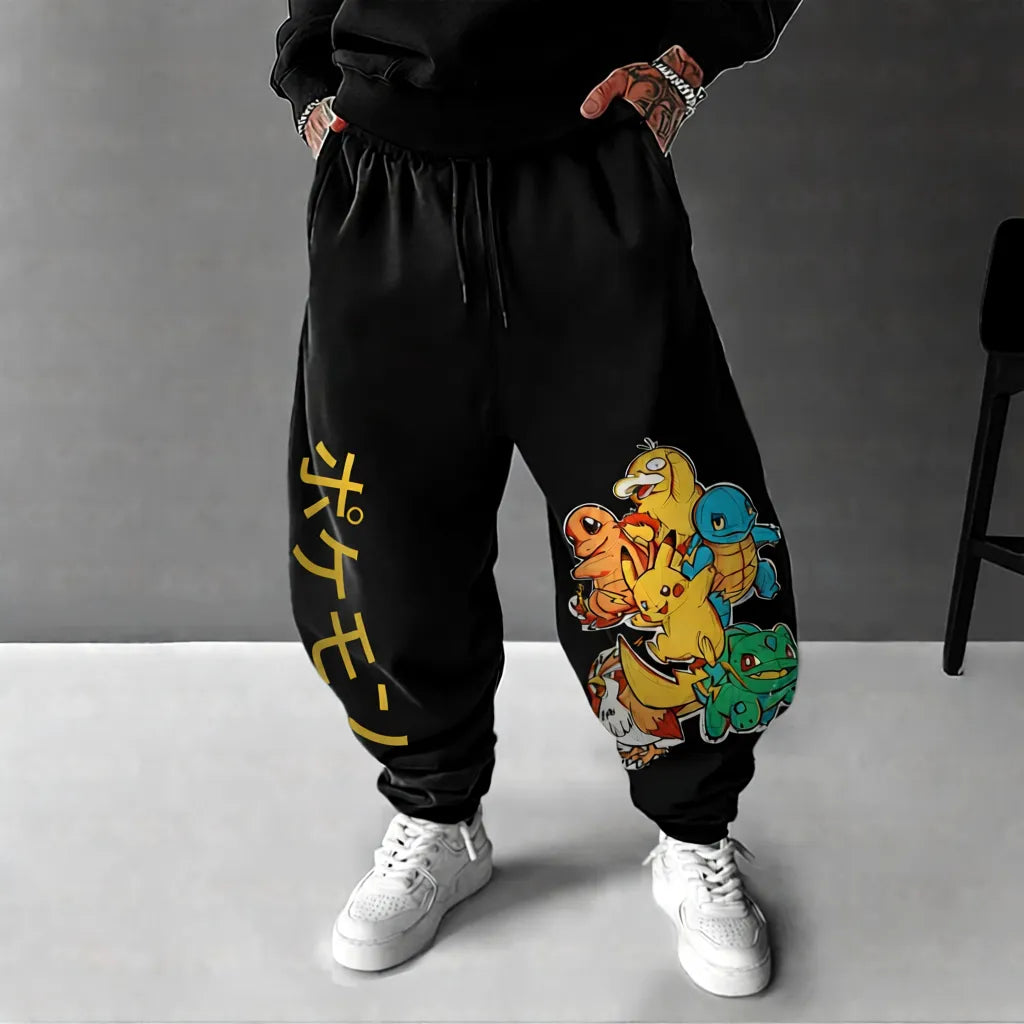 Pokémon Unisex Anime Pants-Anime x kingdom