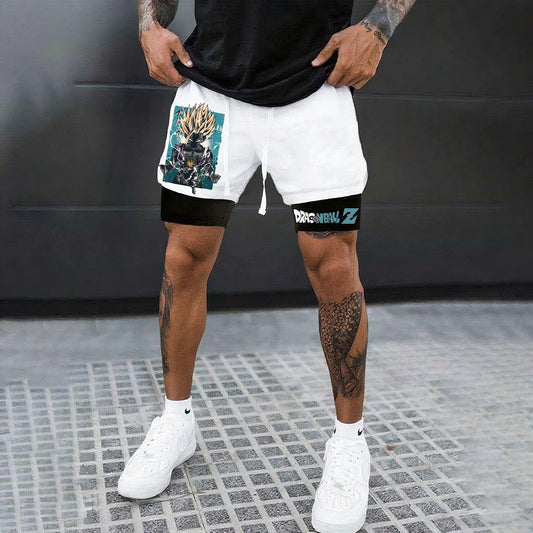 Unisex Casual Anime Streetwear Shorts-comicclothing