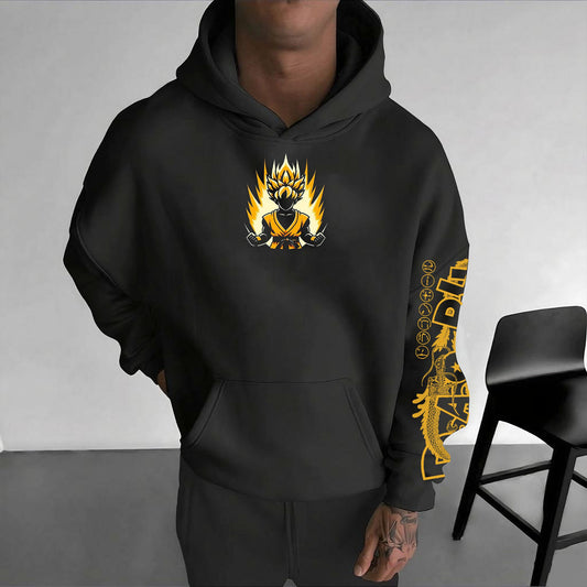 Unisex Anime Graphic Streetwear Hoodie-comicclothing