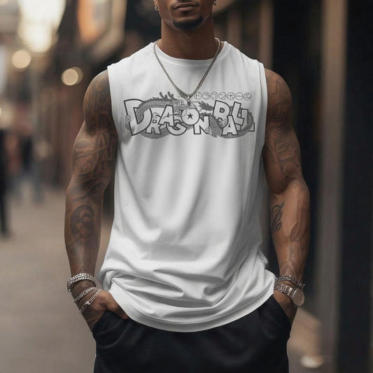 Unisex Anime Sleeveless Tank Top-comicclothing