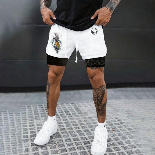 Unisex Casual Anime Streetwear Shorts-comicclothing