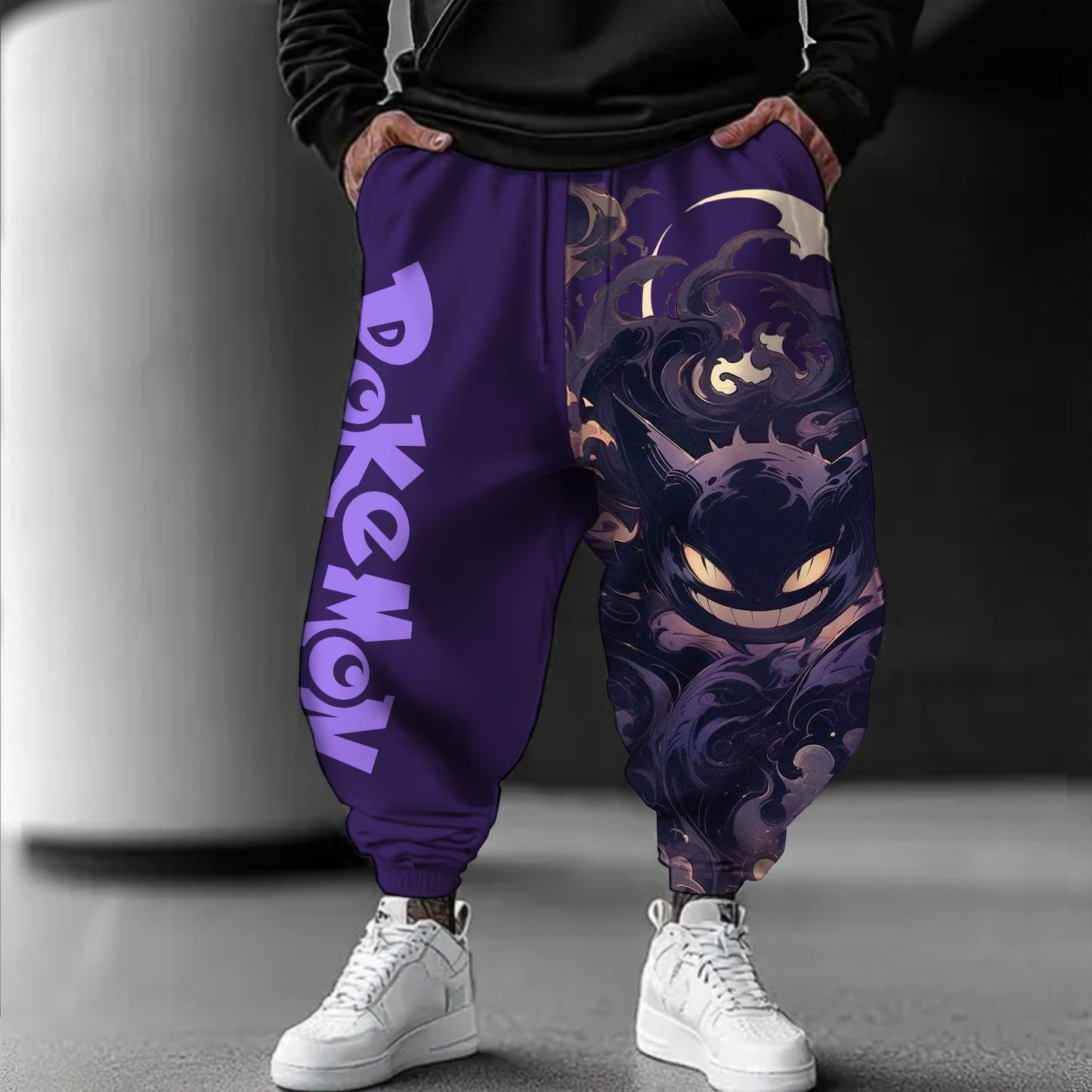Unisex Casual Anime Streetwear Pants-comicclothing