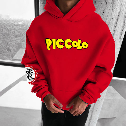 Unisex Anime Print Casual Oversized Hoodie