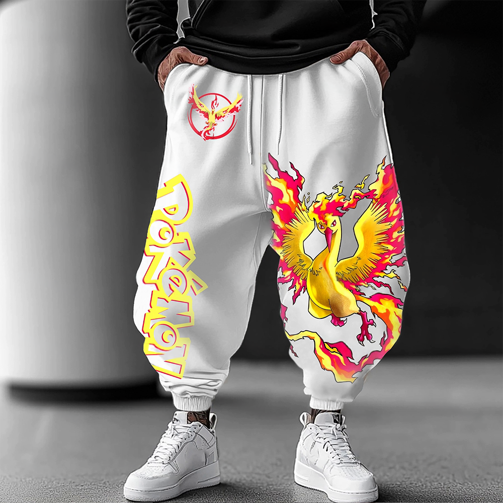 Unisex Casual Anime Streetwear Pants-comicclothing