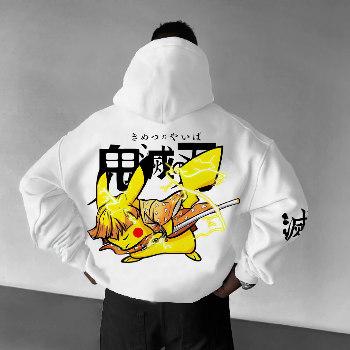 Unisex “Pokémon” Anime Graphic Streetwear Vintage Hoodie