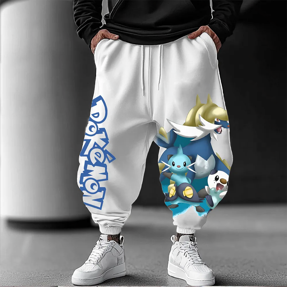 Unisex “Pokémon” Casual Anime Streetwear Pants