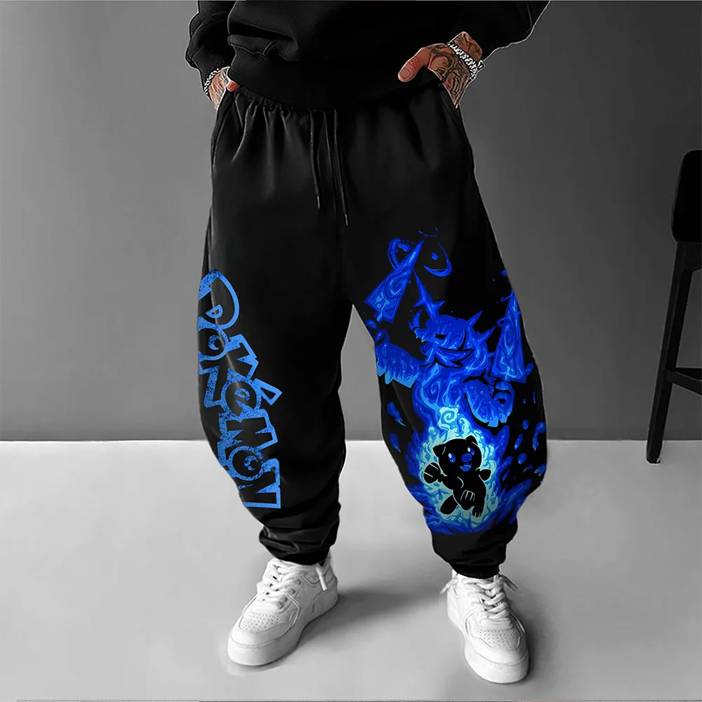Unisex “Pokémon” Casual Anime Streetwear Pants