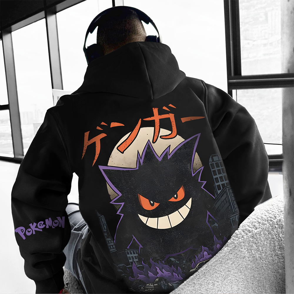 Unisex Anime Graphic Streetwear Vintage Hoodie-comicclothing