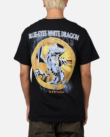 Yu-Gi-Oh! Blue Eyes White Dragon T-Shirt Black